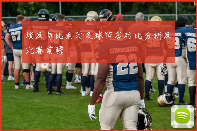 埃及与比利时足球阵容对比分析及比赛前瞻